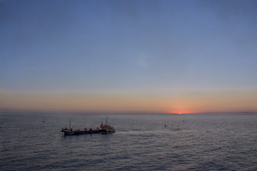 Schiffsfahrt nach Norwegen   