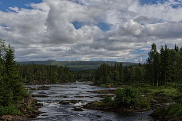 Fluss in Norwegen 
