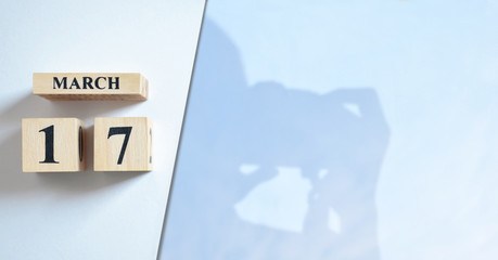 March , 17Shadow of photographer.