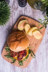 Fototapeta premium Hamburguesa 
