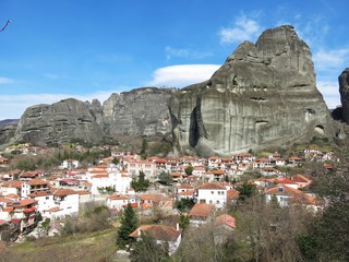 village in mountains