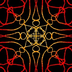 Modern paper art card with gold pattern abstract background for decorative design. Golden color illustration. Luxury golden background. Geometric print. Abstract geometric frame. Creative minimal.