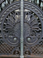 detail of an old door