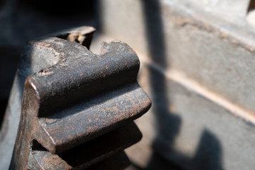 Abstract metal background