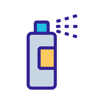 recommend clip art: Deodorant icon vector. Thin line sign. Isolated contour symbol illustration