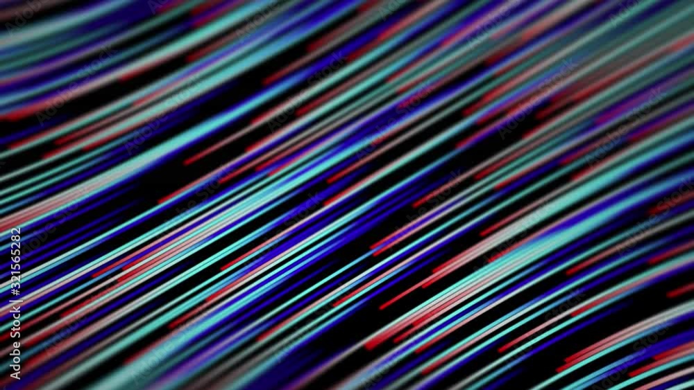 Aufkleber abstract colorful spline gradient background loop