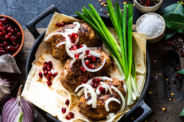 Traditional georgian cuisine