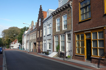 Hausfassaden in Middelburg