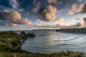 Three Cliffs Bay, Gower, Swansea