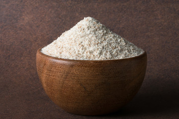 Spelt Flour in a Bowl