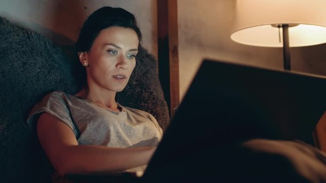 Business woman shopping online. Girl making online payment with credit card.