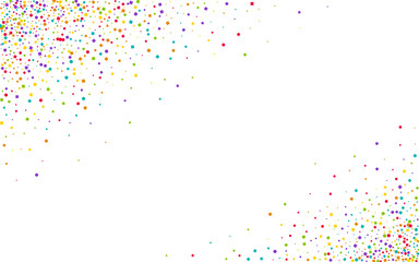 Yellow Celebrate Round Texture. Color Fun Polka 