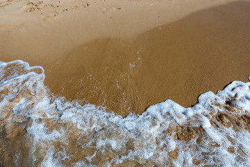 Shore of Sicily beach