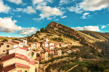 Beautiful and unusual mountains of Spain