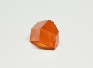 Spessartine Garnet from Nigeria natural raw gemstone crystal