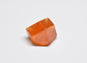 Spessartine Garnet from Nigeria natural raw gemstone crystal