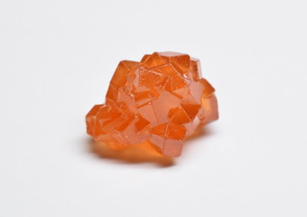 Spessartine Garnet from Nigeria natural raw gemstone crystal