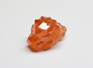 Spessartine Garnet from Nigeria natural raw gemstone crystal