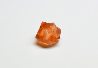 Spessartine Garnet from Nigeria natural raw gemstone crystal