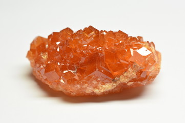 Spessartine Garnet from Nigeria natural raw gemstone crystal