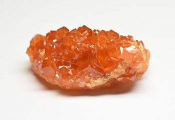 Spessartine Garnet from Nigeria natural raw gemstone crystal
