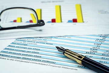 Business composition. Financial analysis - income statement, business plan