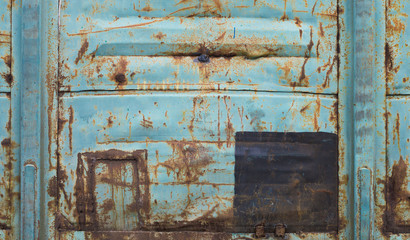 texture of old iron surface in corrosion