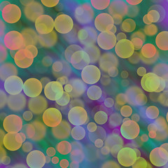 Bokeh colorful blurred background, bright summer shades.