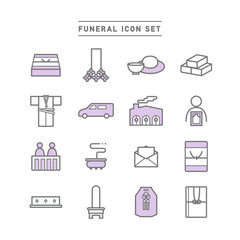FUNERAL ICON SET