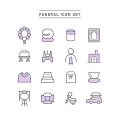 FUNERAL ICON SET