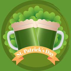 Saint patricks day greeting card