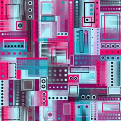 Motley background, colorful geometric pattern. Primitive painted vertical horizontal stripes, expressionism ornament for fabric, scrapbooking, paper packaging.