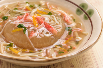 大根のカニ風味あんかけ