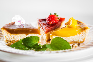 Assortment of Cheesecakes