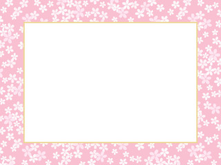 さくら　ピンク　フレーム