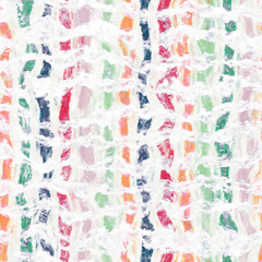 Wavy rainbow painting stripes mottled distressed brushed unique graphic design. Vivid paintbrush textured seamless repeat raster jpg pattern swatch.