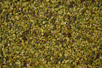 background of green leaves