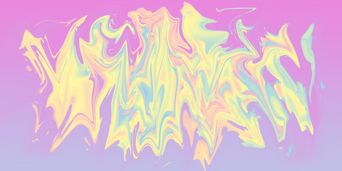 An abstract psychedelic wavy blob background image.