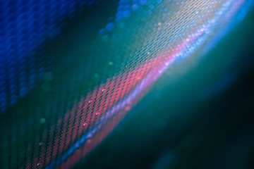 CloseUp LED blurred screen. LED soft focus background. abstract background ideal for design.