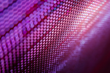 CloseUp LED blurred screen. LED soft focus background. abstract background ideal for design.