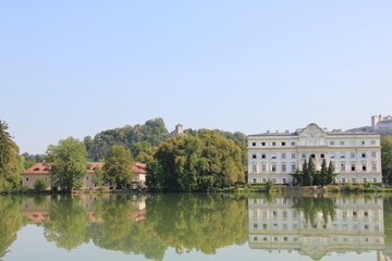 palace on a lake