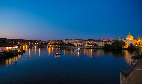 PRAGUE AT NIGHT