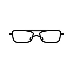 Fototapeta premium EYEGLASSES icon design vector logo template EPS 10