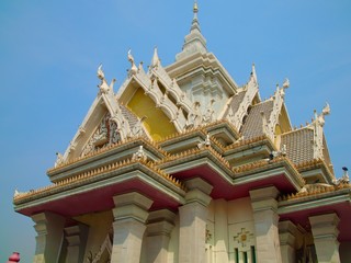 Fototapeta premium Beautiful Architecture and ornaments in Khon Kaen Essan Thailand