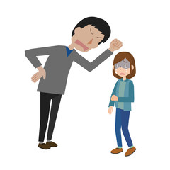 モラハラ　夫婦　カップル　暴言　恫喝　DV　暴力