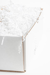 Generic Open White Packaging Box