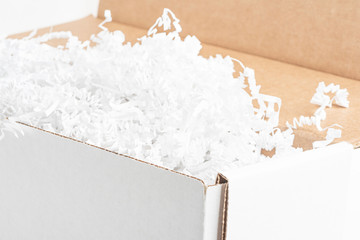 Generic Open White Packaging Box