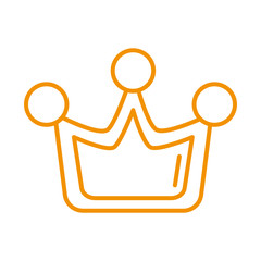 crown winner royal isolated icon