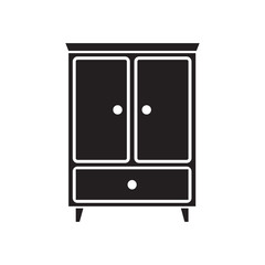 drawer icon design vector logo template EPS10