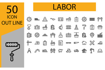 Icon Labor Vector Graphic Illustrator perfect for Business